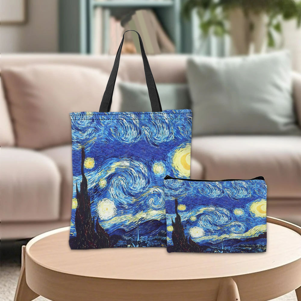 Travel Accessories Bag - Van Gogh Series Tote Bag Cosmetic