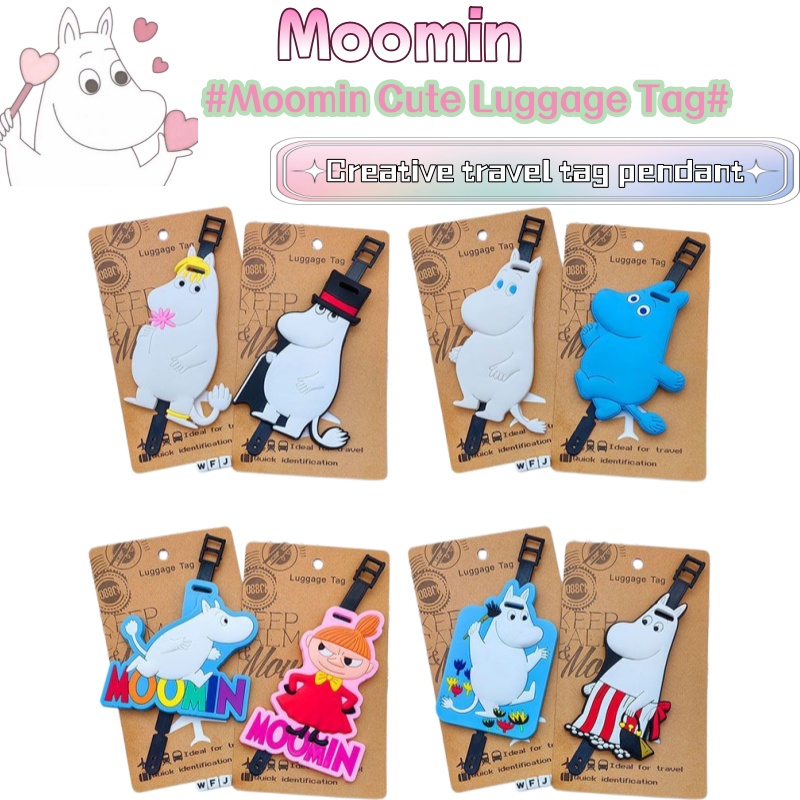 It Travel Accessories - Cartoon Anime Little Chubby Moomin Boarding