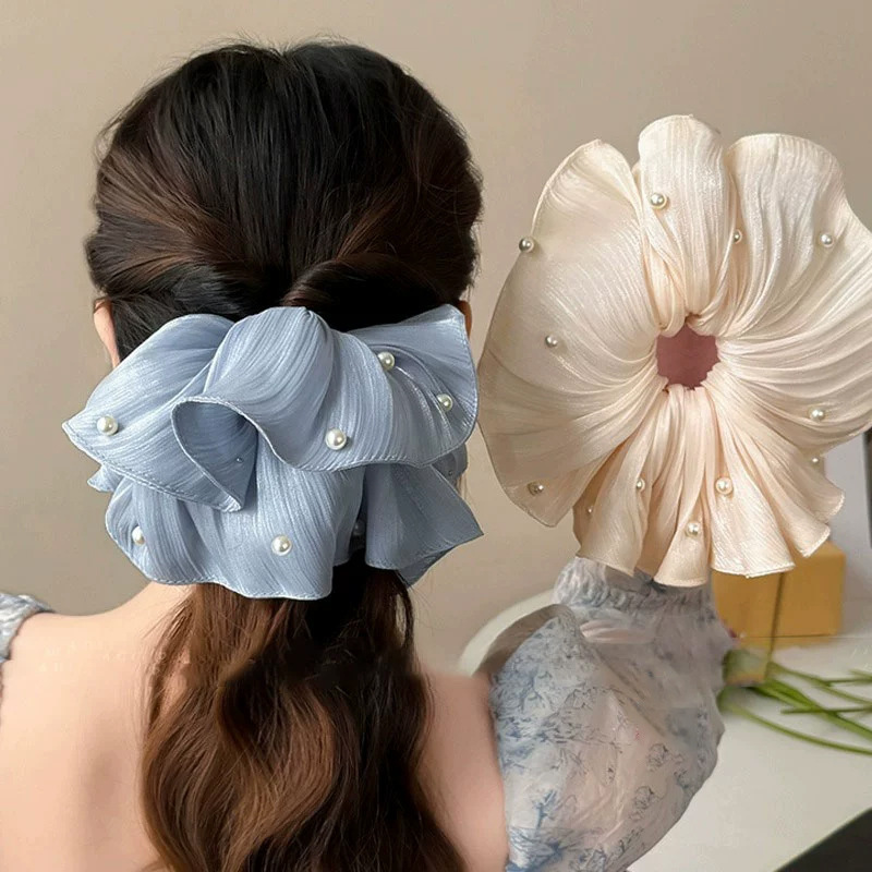 Travel Accessories High End - High-End Super Fairy Imitation Pearl Mesh