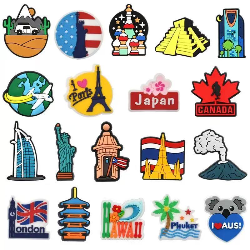 Travel Accessories Gifts For Men - 19/38Pcs Travel Around The World Shoe