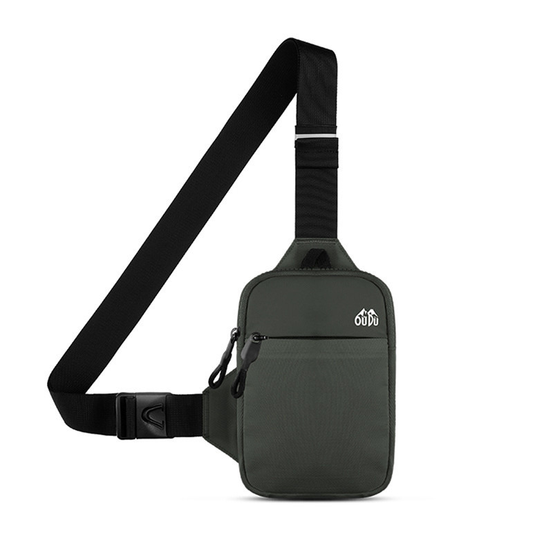 Travel Accessories Pouch For Men - Nylon Waterproof Chest Bag Large Capacity