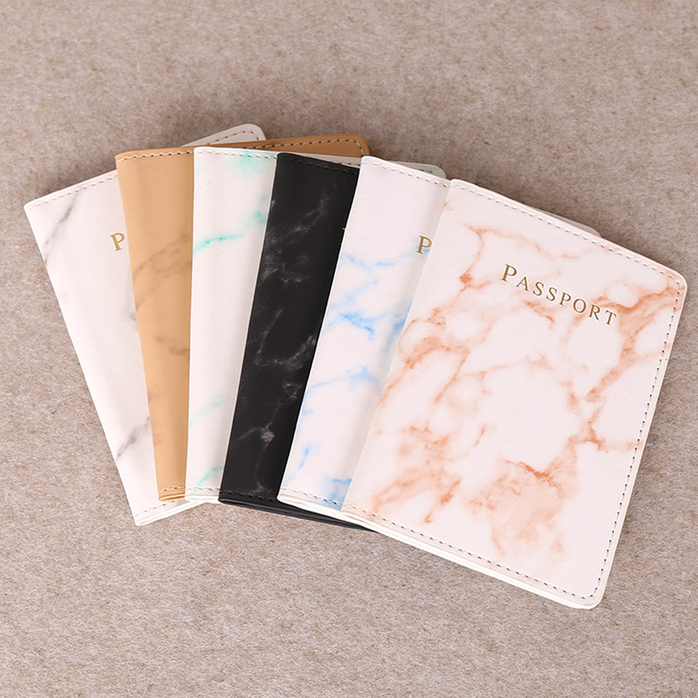 Travel Accessories Pouch For Men - Fashion Women Men Passport Cover Pu
