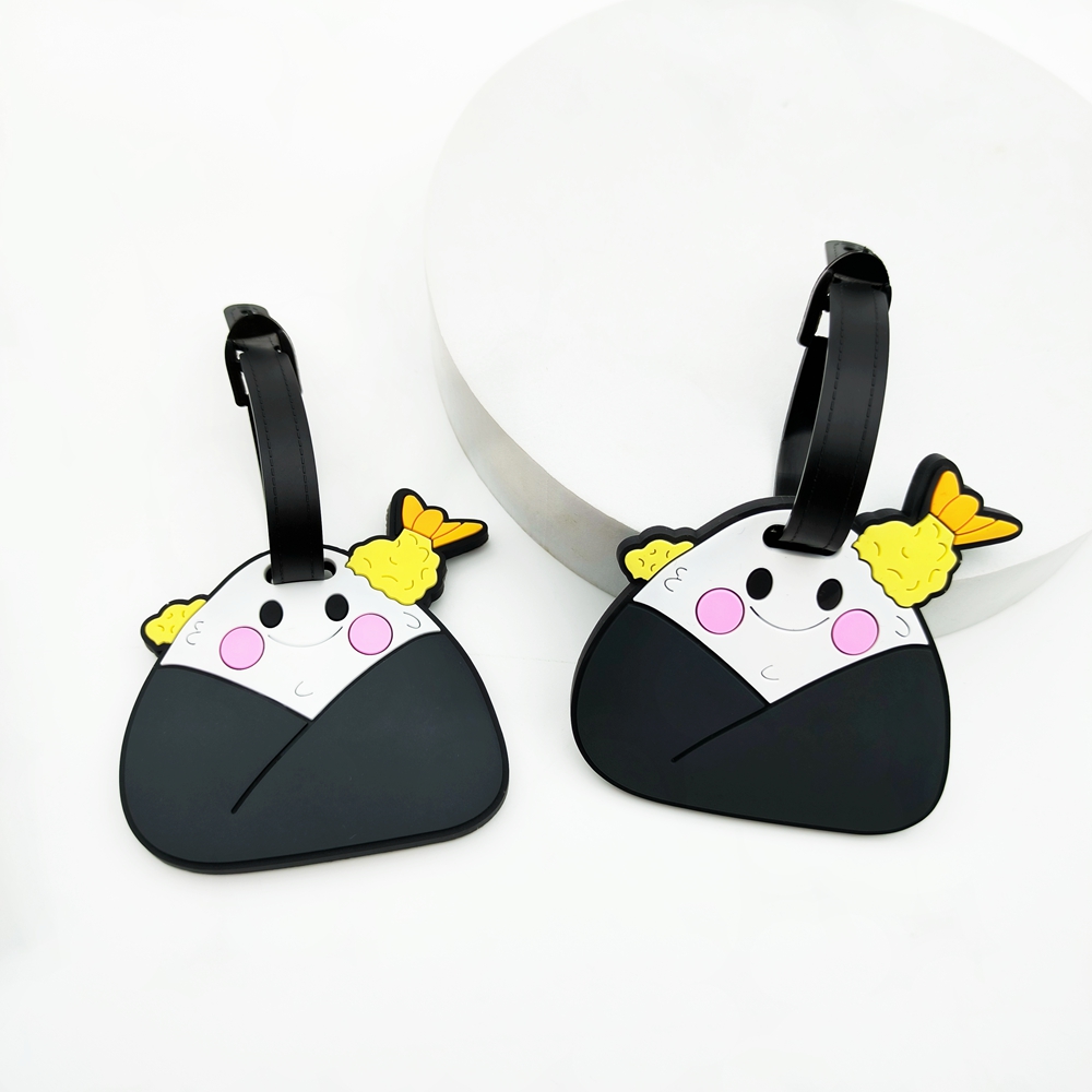 Travel Accessories Unique - 2pcs Cute Zongzi Food Luggage Tag
