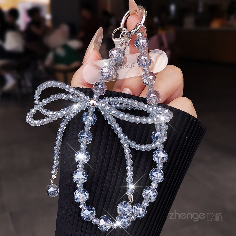 Travel Accessories High End - Bow Shaped Mobile Phone Chain, Women's