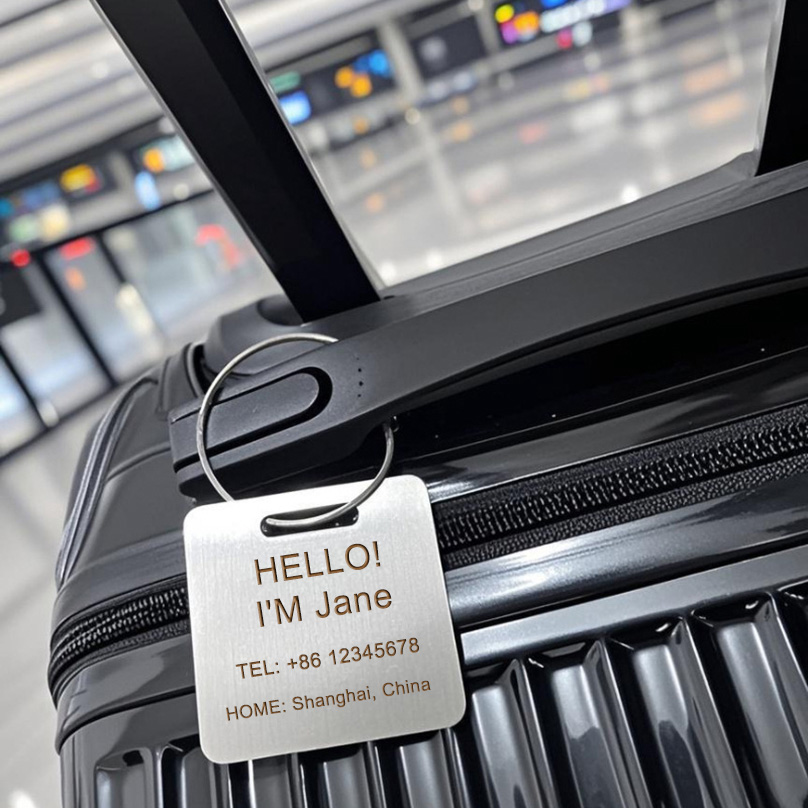 Custom Name Luggage Tag Laser  - đánh giá và giá It Travel Accessories