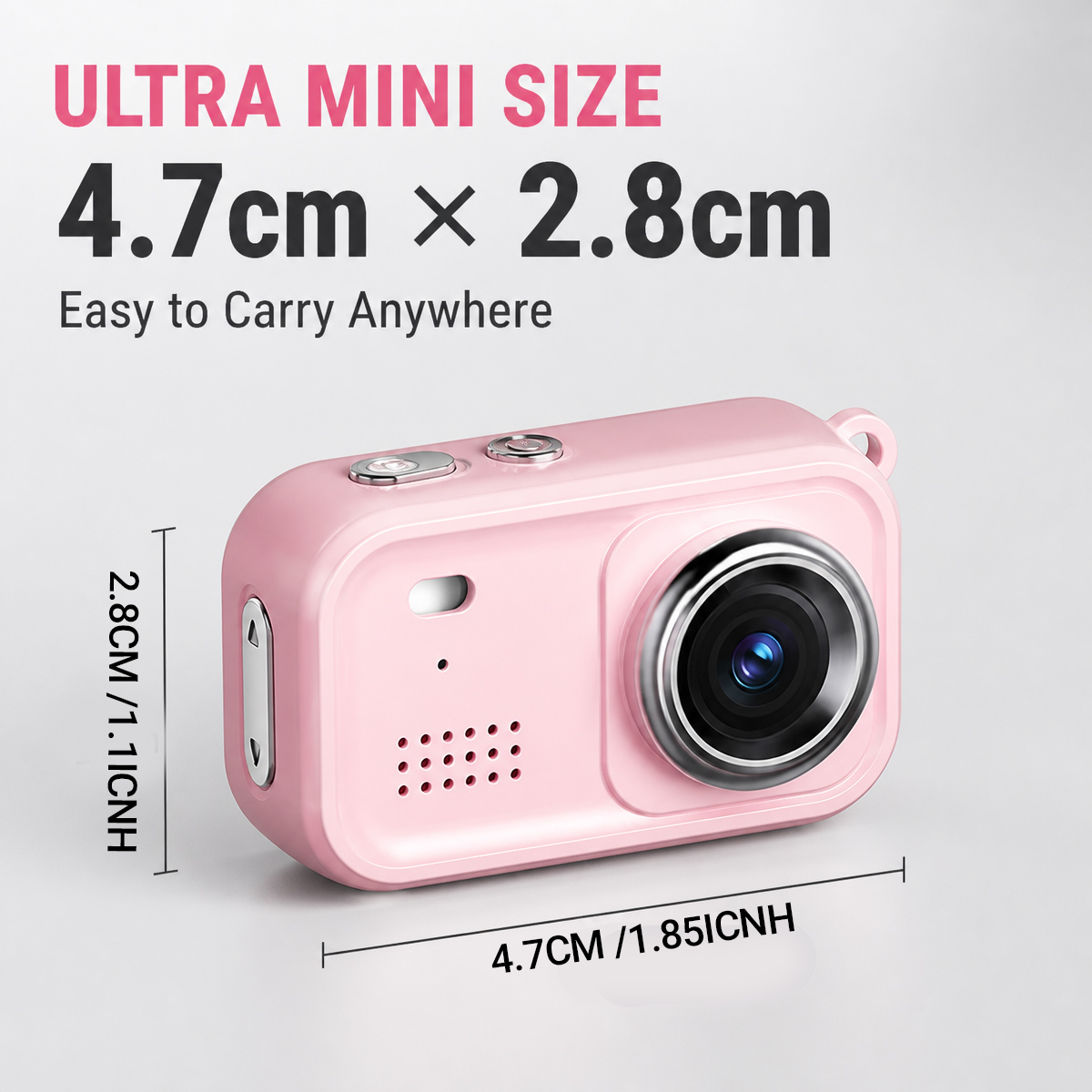 1.47 Inch Screen Mini Thumb Ca - đánh giá và giá Travel Video Accessories