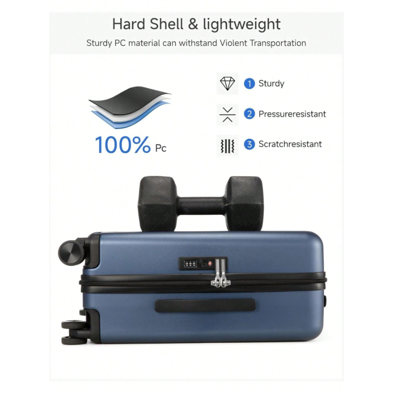 20 Inch Carry On Luggage 22x14 - đánh giá và giá Travel Lock Tsa Approved
