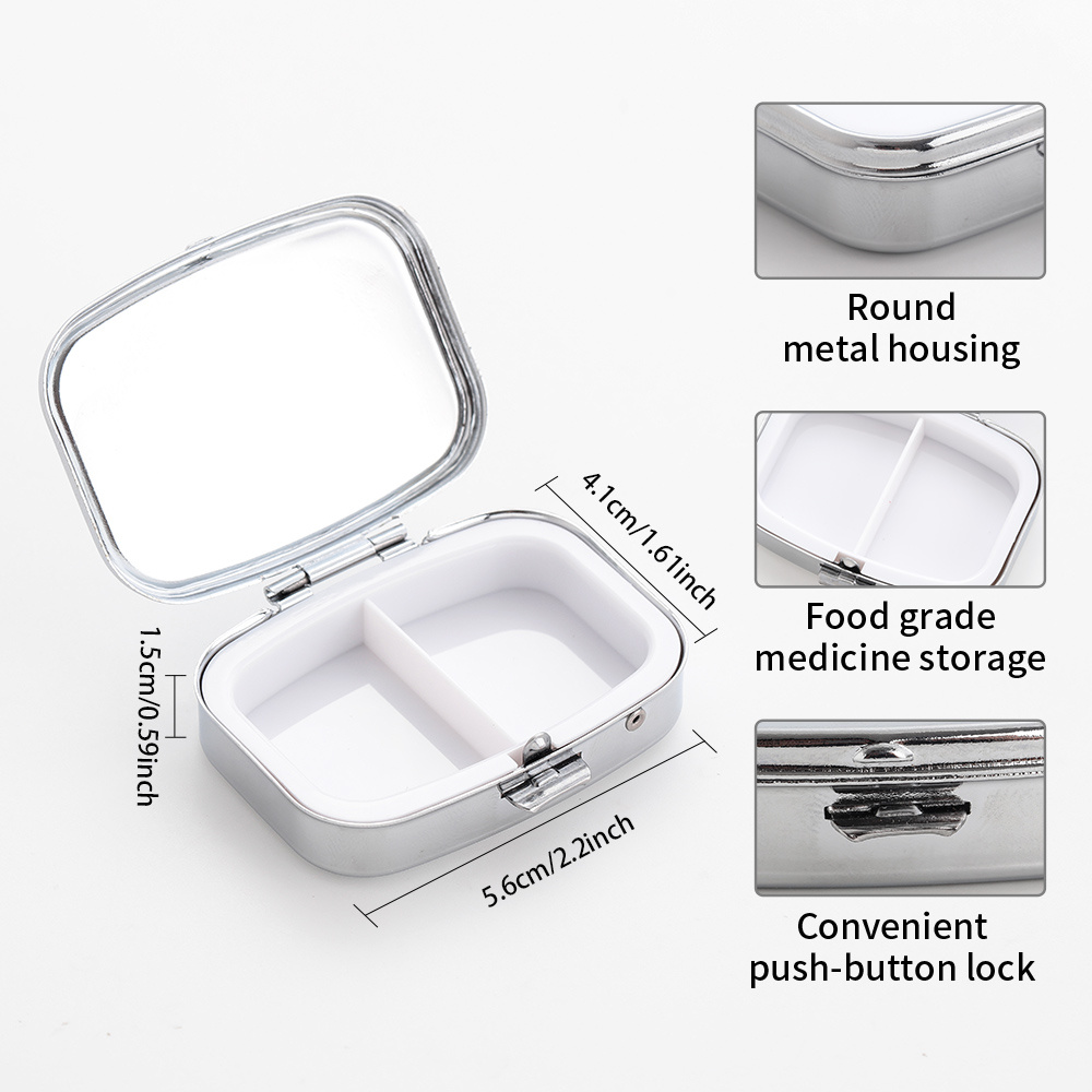 A Square Metal Box with Two Co - đánh giá và giá Accessories Travel Jewelry Box