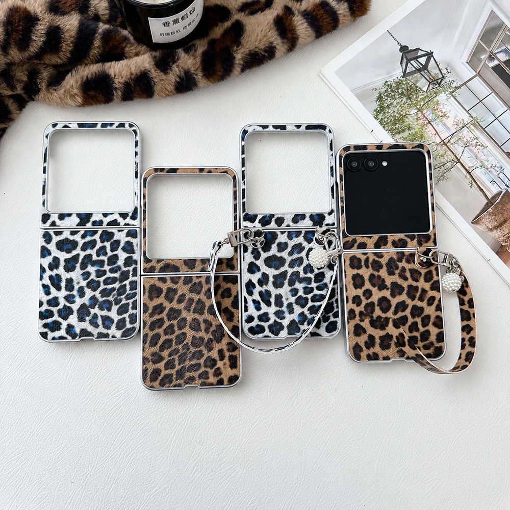 Leopard Print Folding Flip Pho - đánh giá và giá Travel Accessories Pink