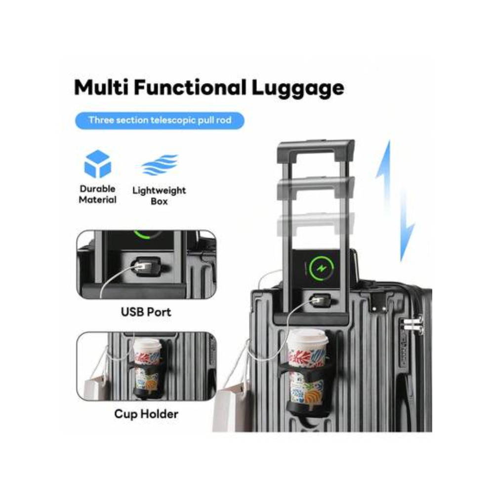 20 Inch Carry On Luggage With  - đánh giá và giá Travel Lock Tsa Approved