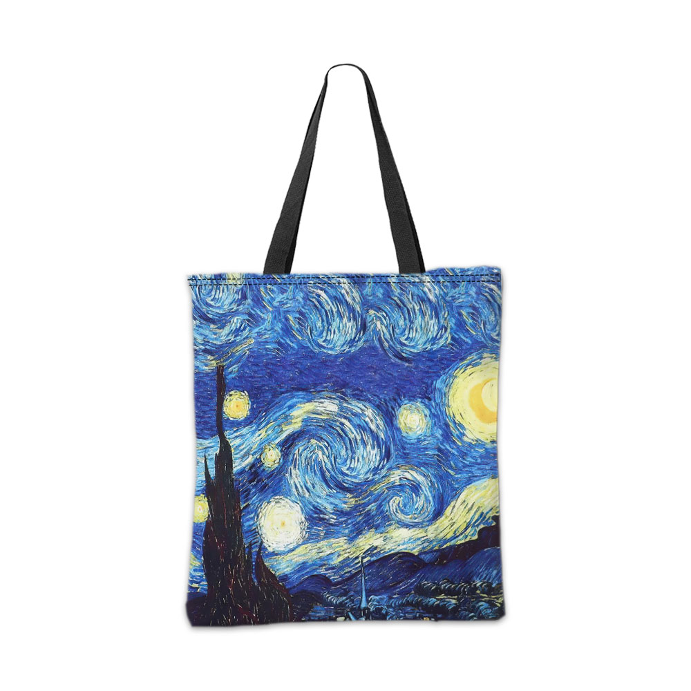 Van Gogh Series Tote Bag Cosme - đánh giá và giá Travel Accessories Bag
