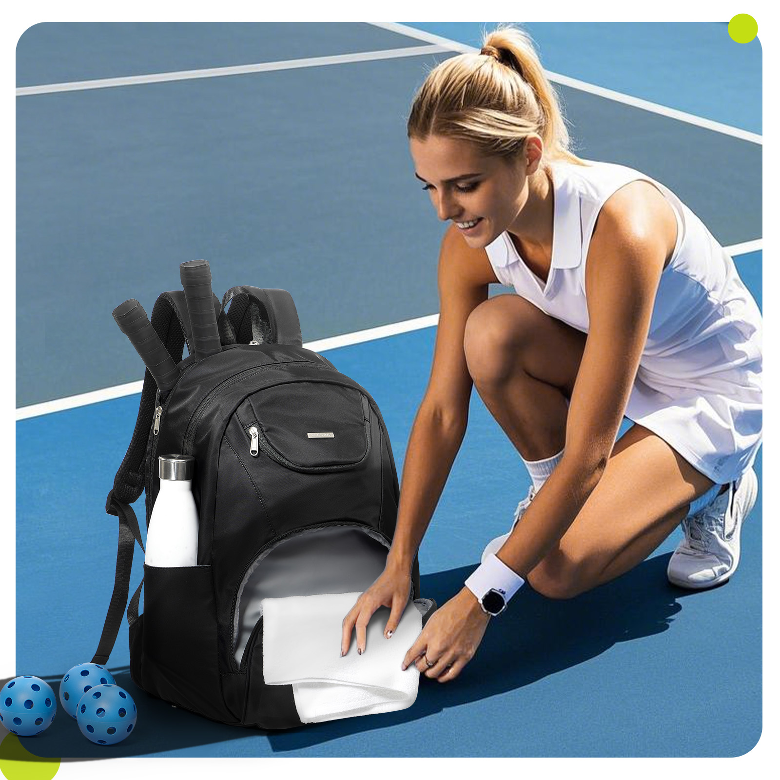 Tennis Bag Tennis Backpack 2 R - đánh giá và giá Shoe Bag Travel