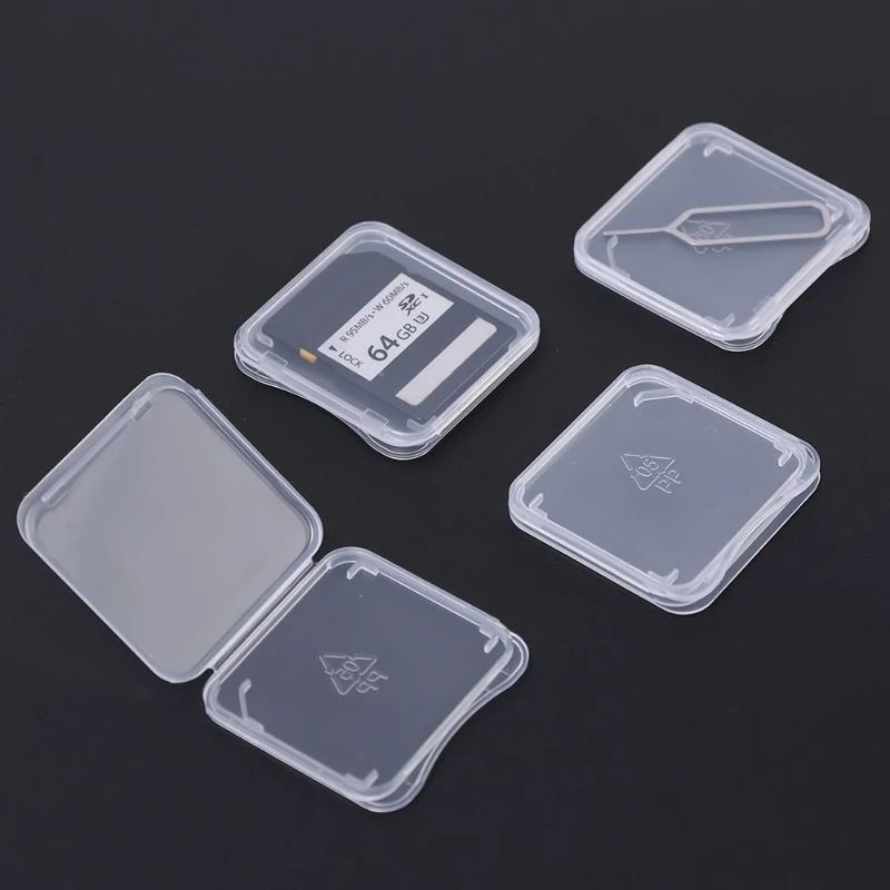 20/10/5/1PCS Transparent TF/SD - đánh giá và giá Sim Card Holder Case
