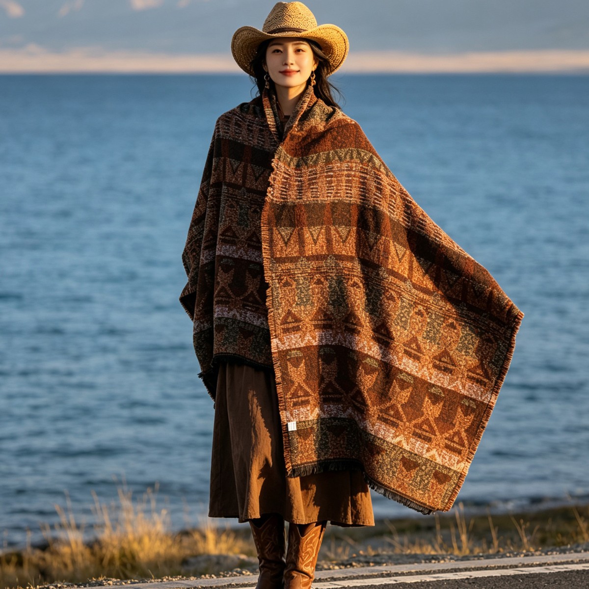 Scarf women's winter new versa - đánh giá và giá Travel Accessories High End