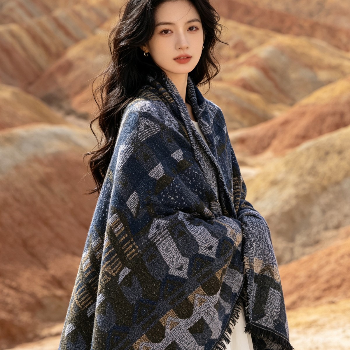 Scarf women's winter new versa - đánh giá và giá Travel Accessories High End