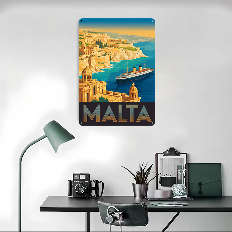 Malta Travel Metal Poster Cust - đánh giá và giá Travel Accessories Malta