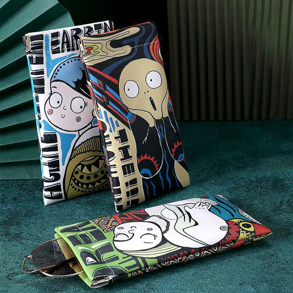 Cartoon Sunglasses Case PU Lea - đánh giá và giá Travel Accessories Pouch For Men