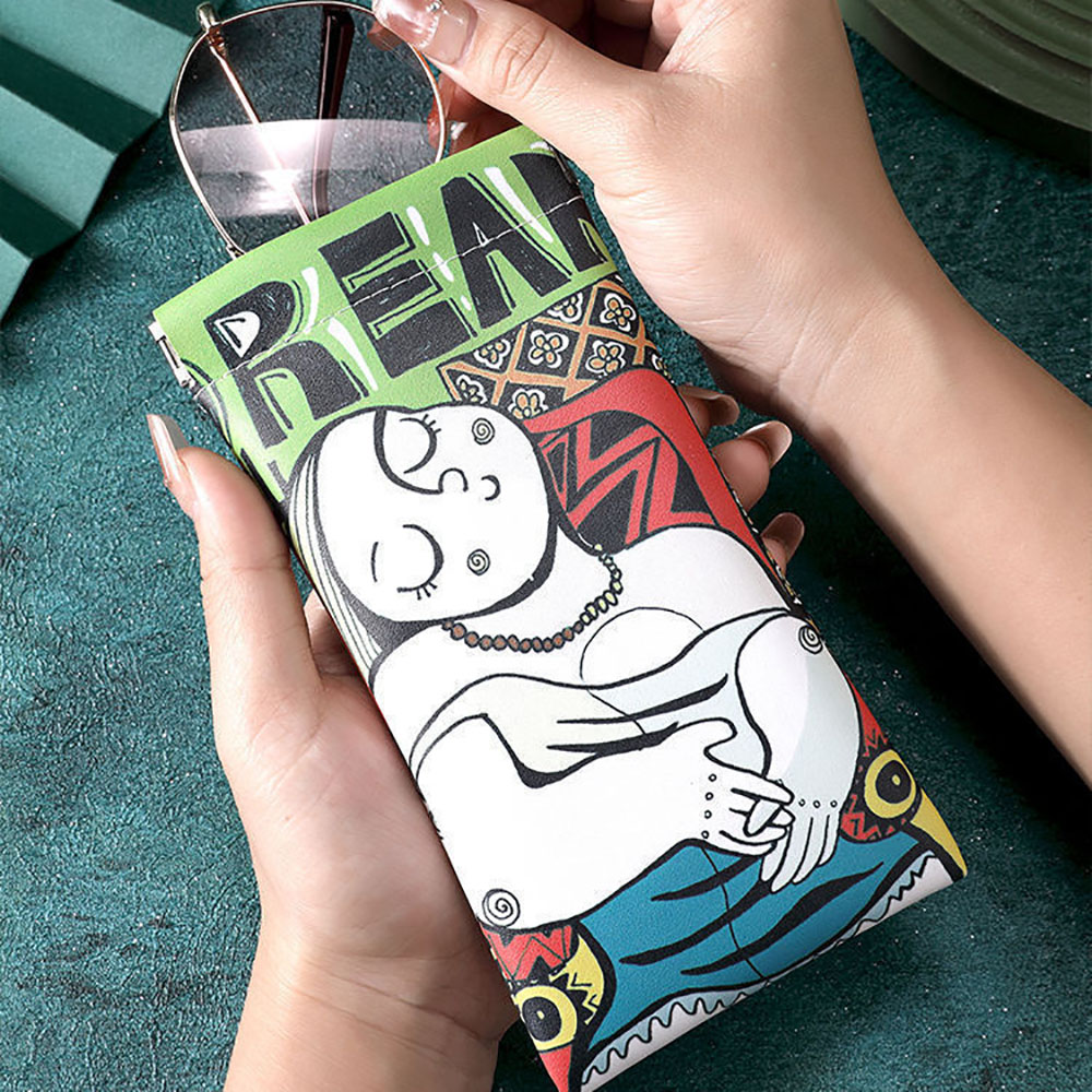 Cartoon Sunglasses Case PU Lea - đánh giá và giá Travel Accessories Pouch For Men