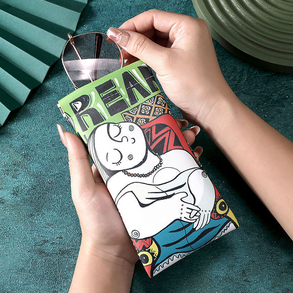 Cartoon Sunglasses Case PU Lea - đánh giá và giá Travel Accessories Pouch For Men