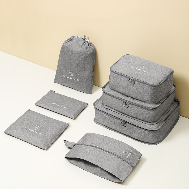 7 Piece Travel Packing Cubes S - đánh giá và giá Travel Accessories Pouch For Men