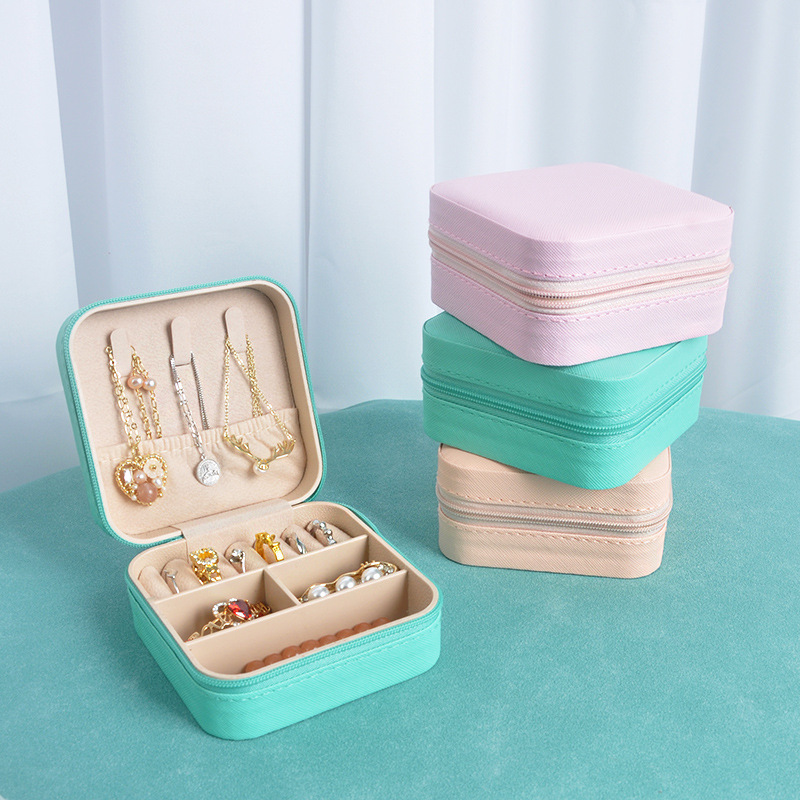 Colorful Simple Convenient Jew - đánh giá và giá Accessories Travel Jewelry Box