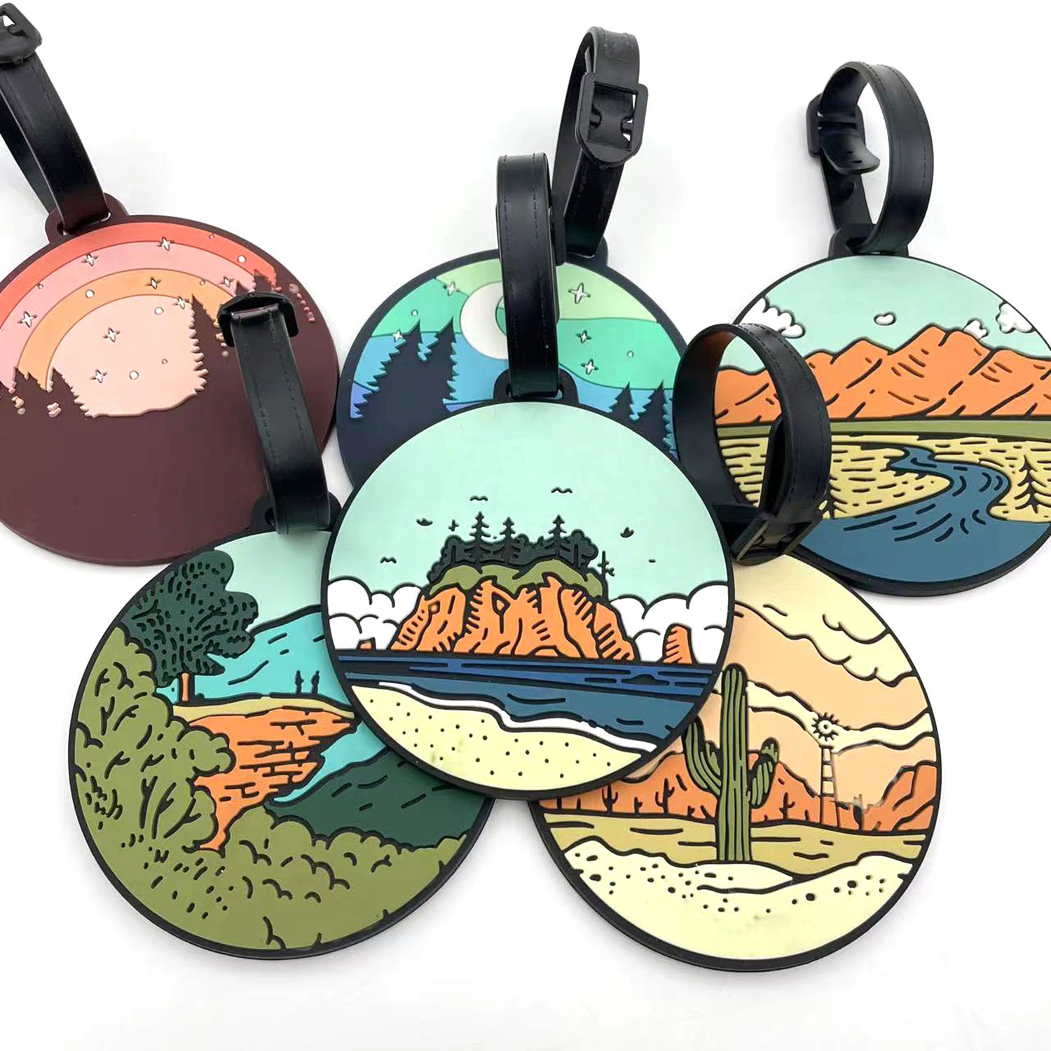 Starry Sky Landscape Luggage T - đánh giá và giá Travel Accessories Unique
