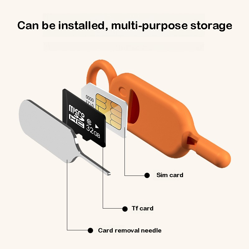 2IN1SIM Card Removal Needle Pi - đánh giá và giá Sim Card Holder Case