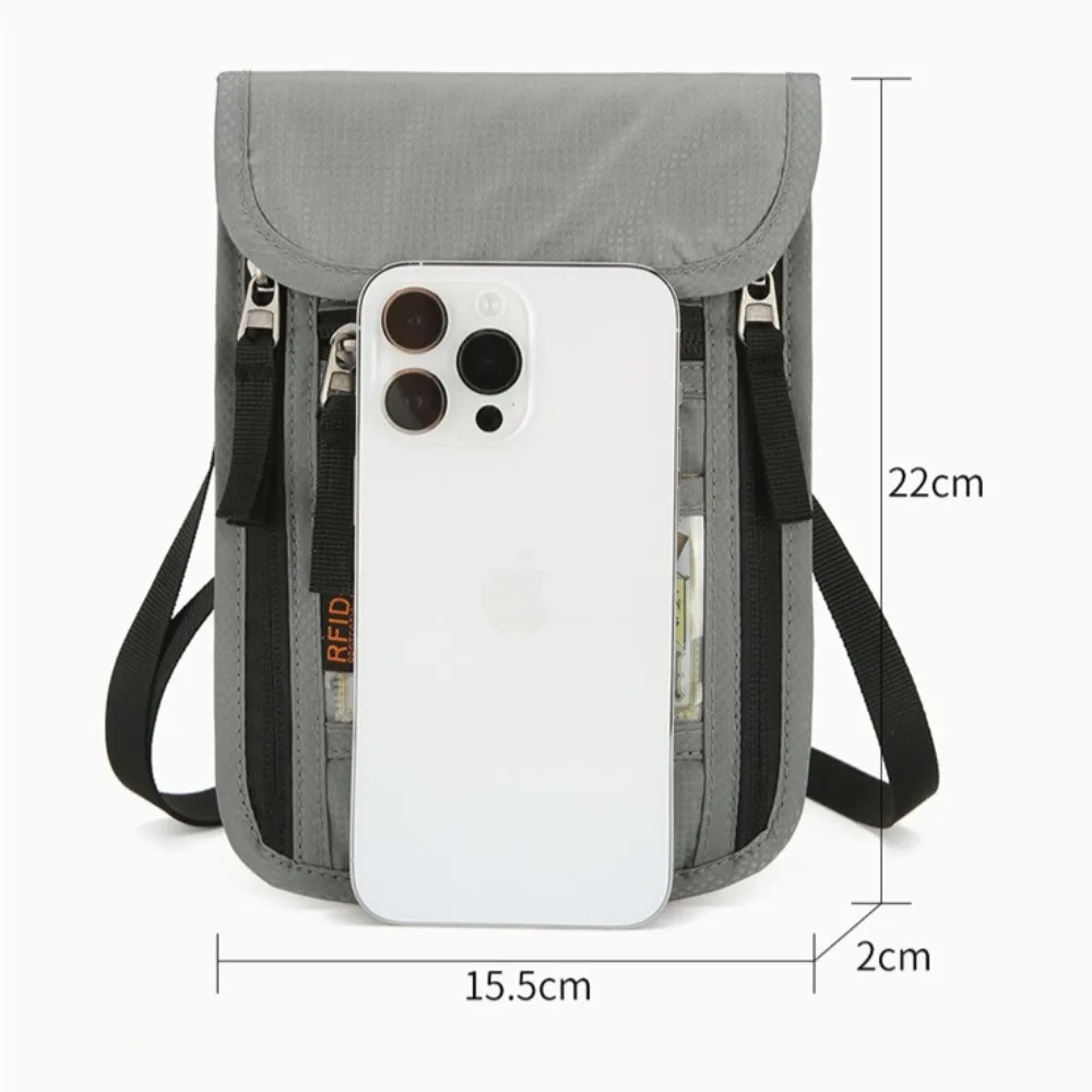 RF ID Blocking Travel Neck Wal - đánh giá và giá Travel Accessories Pouch For Men
