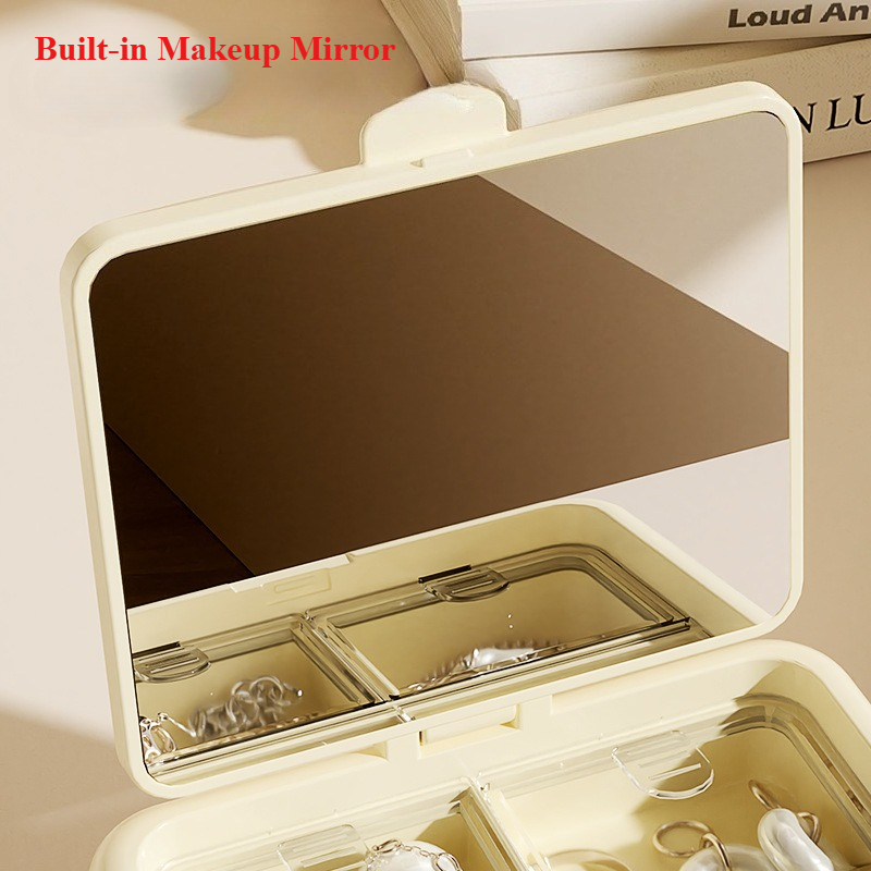 Portable Jewelry Organizer Min - đánh giá và giá Accessories Travel Jewelry Box