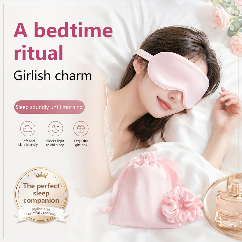 Silk Eye Mask 3Pcs Set Light B - đánh giá và giá Travel Accessories Set