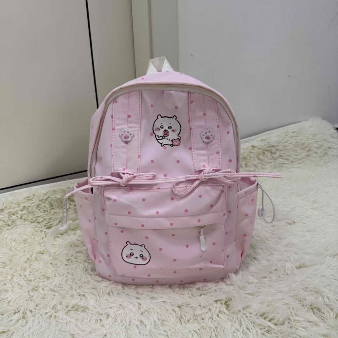 Cute Chiikawa Pink Polka Dot B - đánh giá và giá Travel Accessories Pink