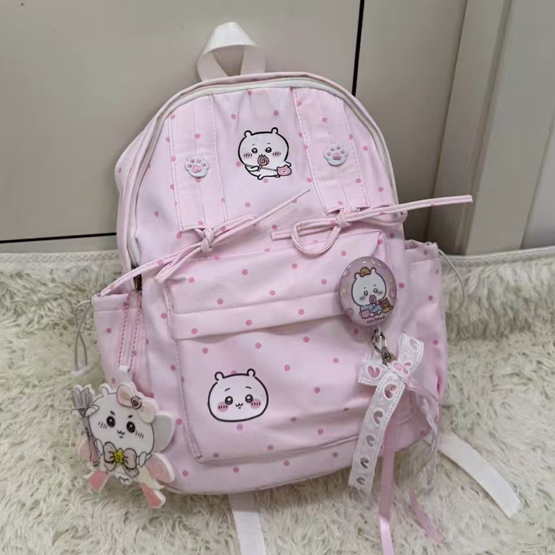 Cute Chiikawa Pink Polka Dot B - đánh giá và giá Travel Accessories Pink