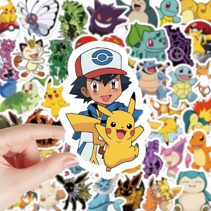 50PCS Cute Pikachu Pokemon Ani - đánh giá và giá It Travel Accessories