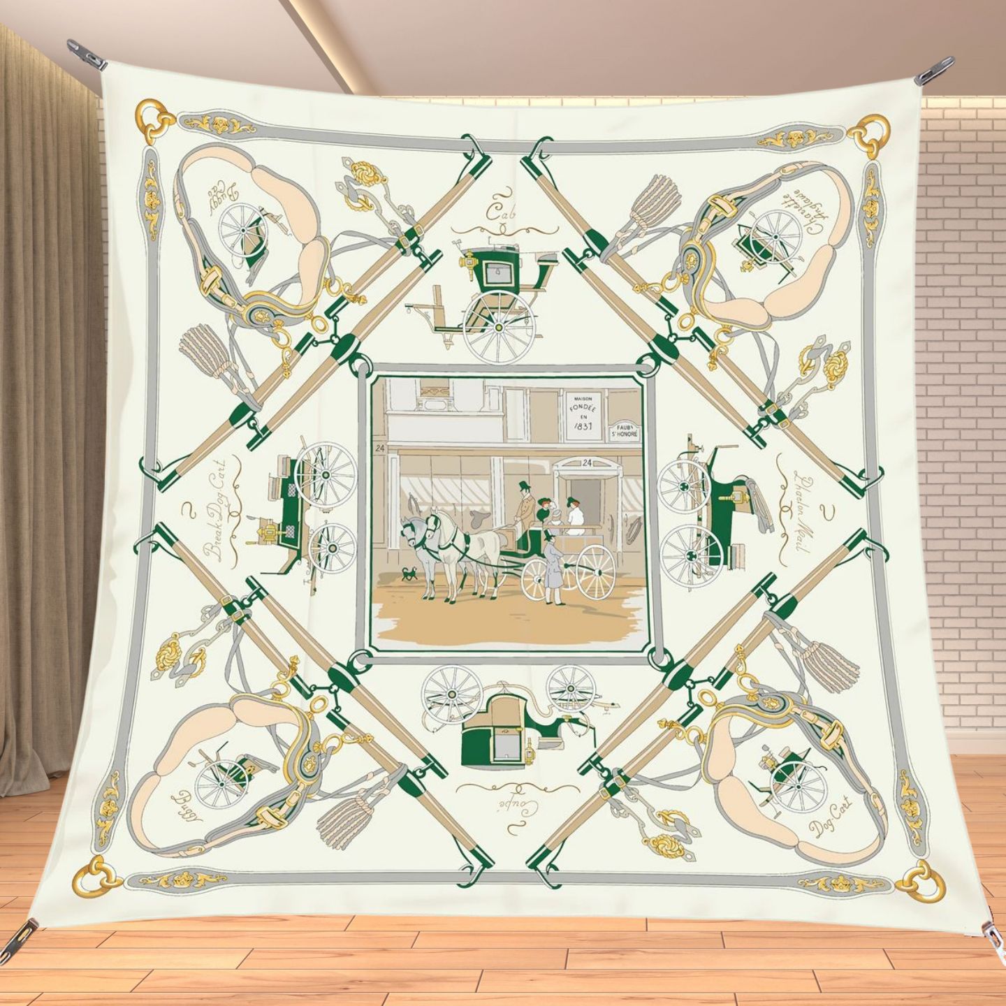 90cm Twill Silk Like Square Sc - đánh giá và giá Travel Accessories Neck