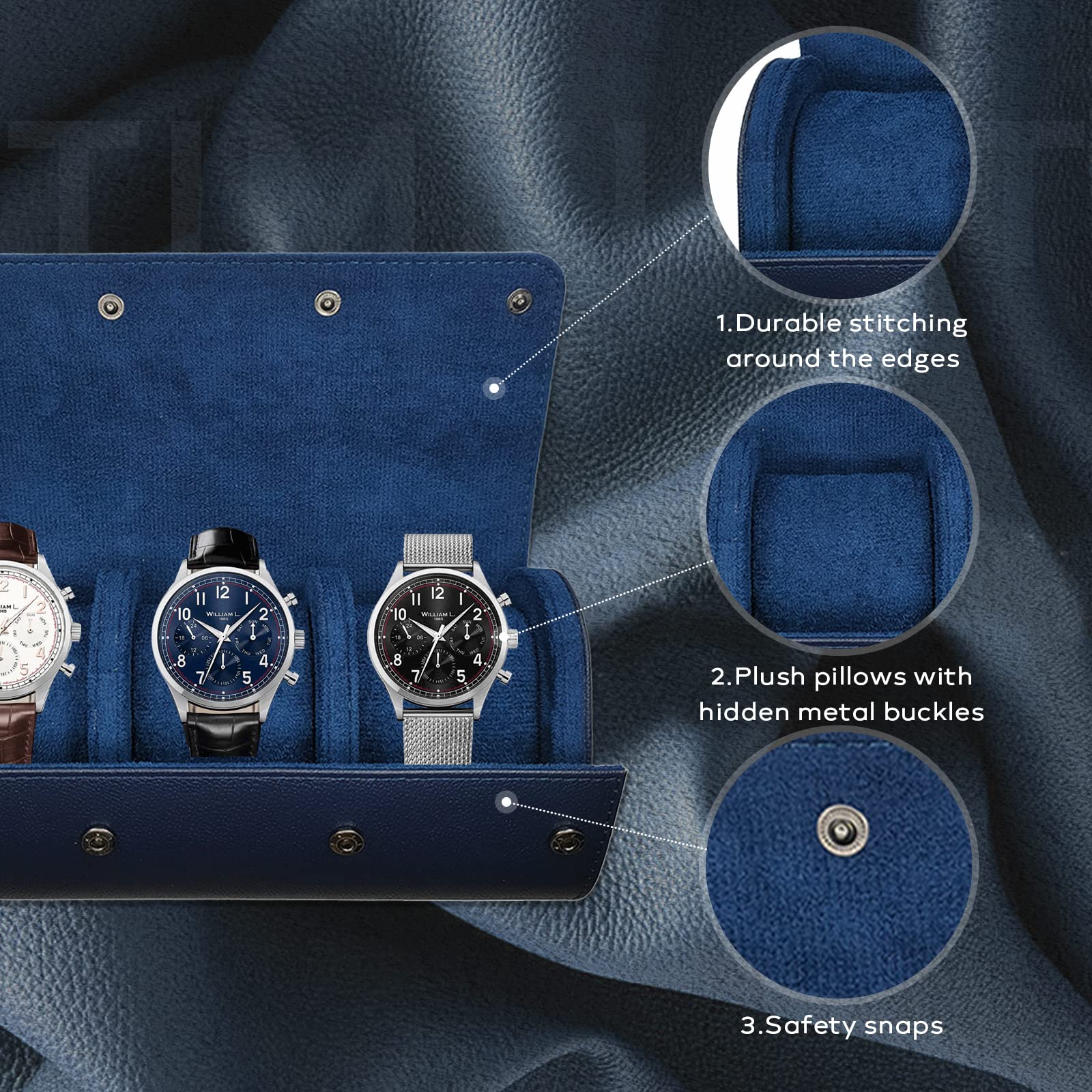 Watch Case Travel Organizer -  - đánh giá và giá Travel Accessories Gifts For Men
