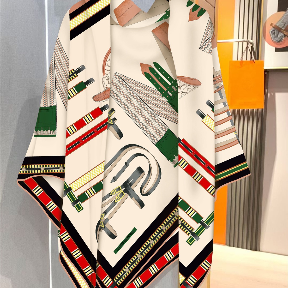 Faux Silk Wool Warm Scarf Wome - đánh giá và giá Travel Accessories High End