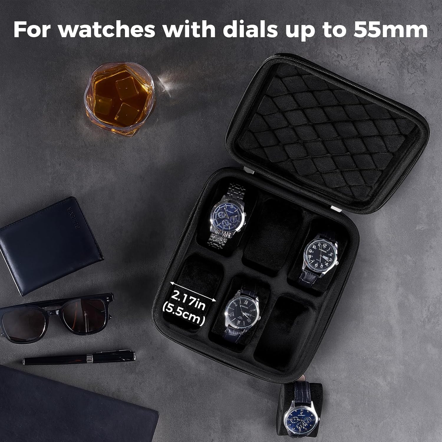 Travel Watch Bracelet Storage  - đánh giá và giá Travel Accessories Gifts For Men