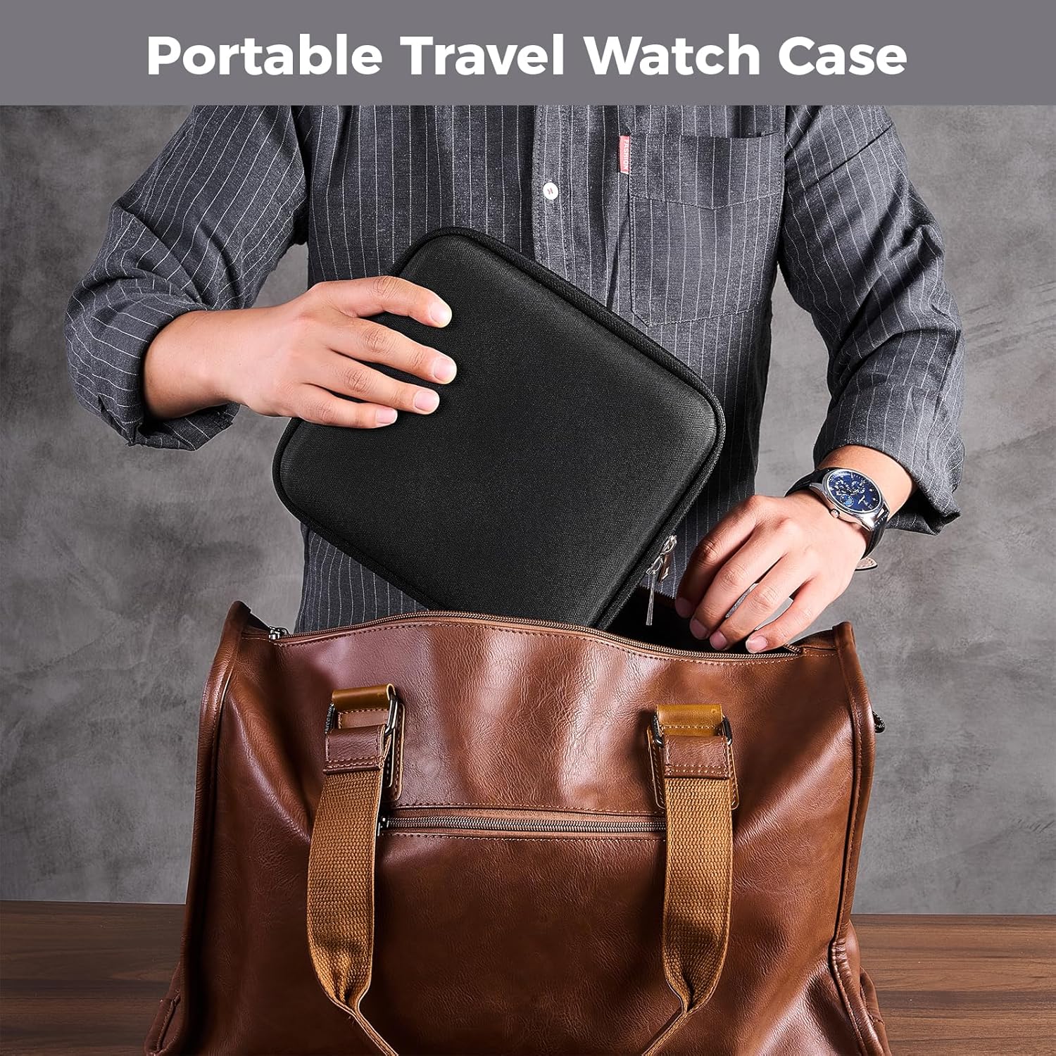 Travel Watch Bracelet Storage  - đánh giá và giá Travel Accessories Gifts For Men