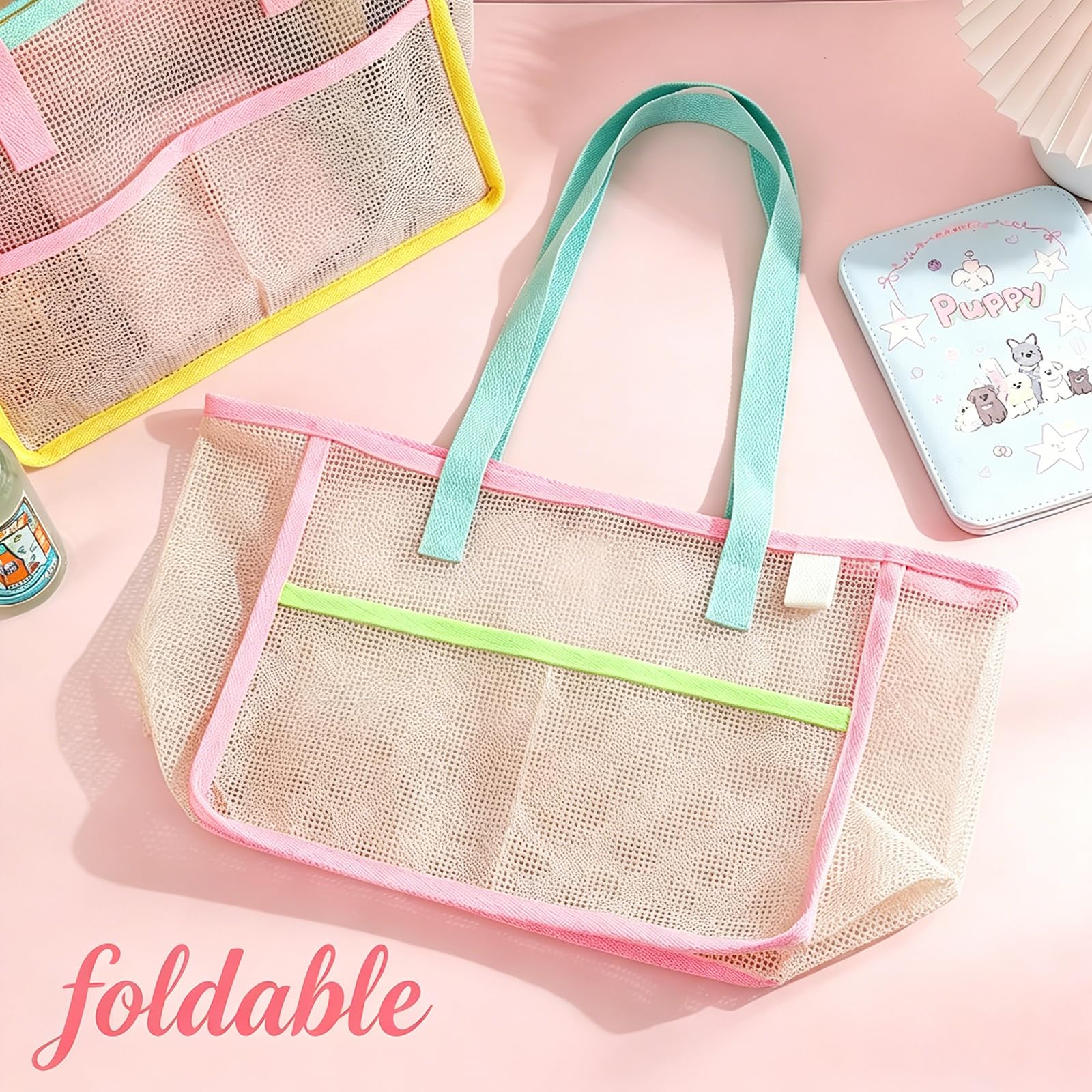 Beach Bags for Women Colorful  - đánh giá và giá Travel Accessories Bag