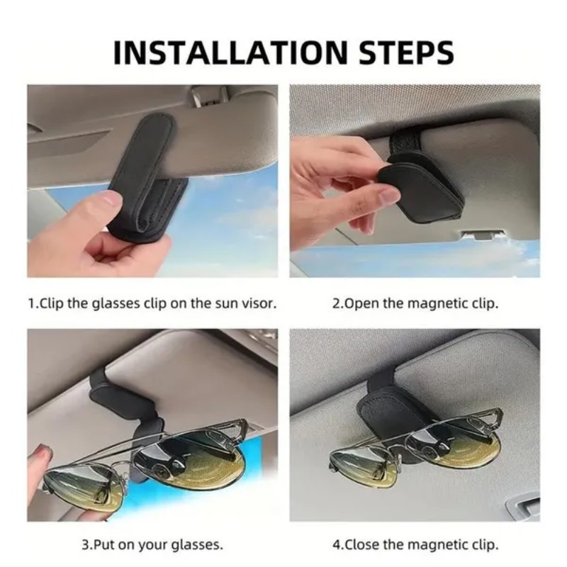 Car Sun Visor Glasses Case Hol - đánh giá và giá Travel Accessories Car