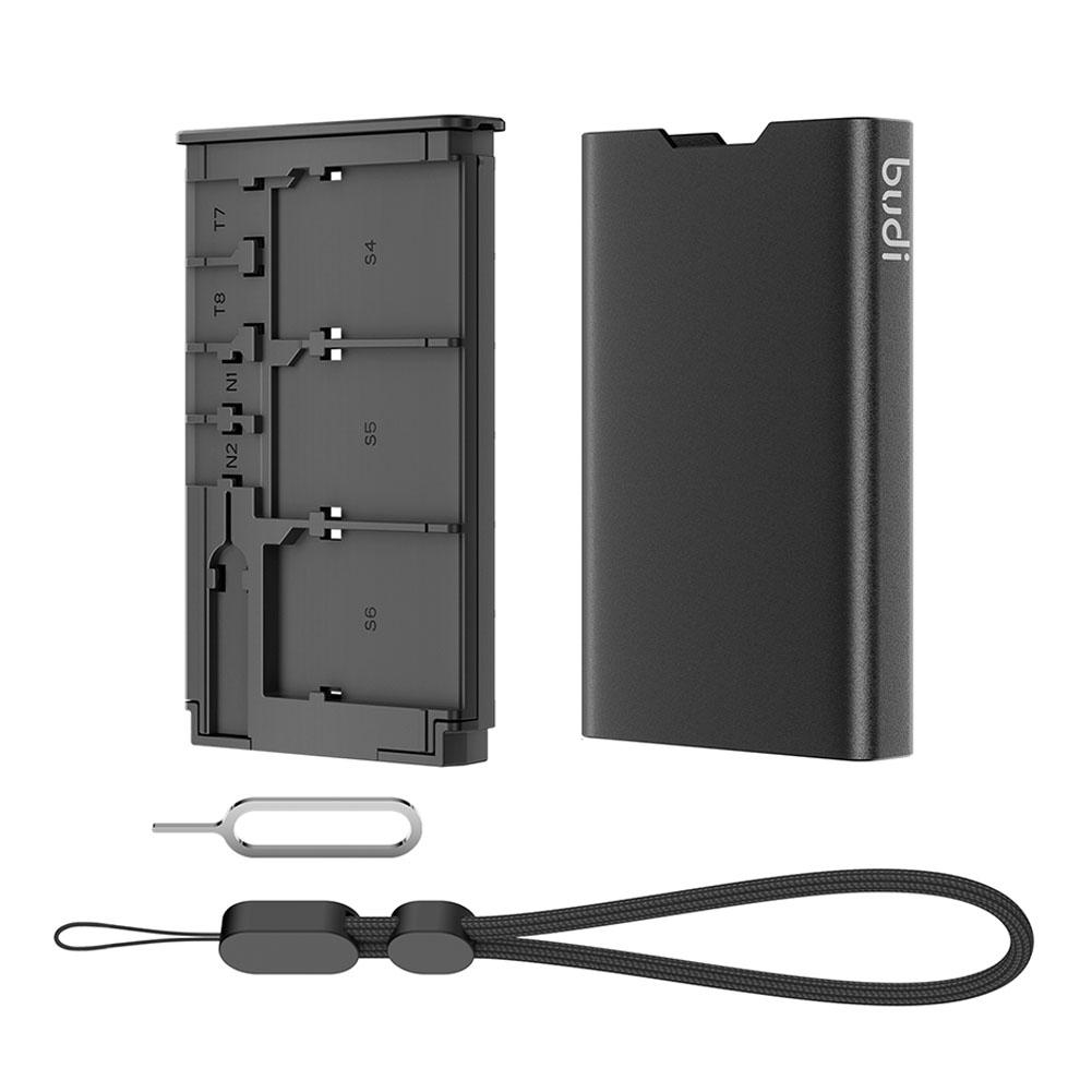 BUDI SD TF SIM Card Case Holde - đánh giá và giá Sim Card Holder Case