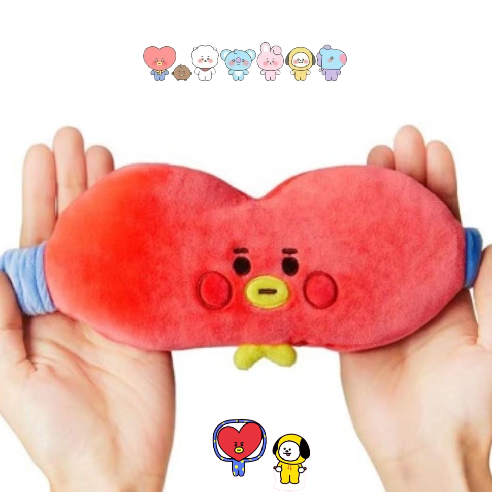 BT21 cartoon cute plush doll e - đánh giá và giá Travel Accessories Set