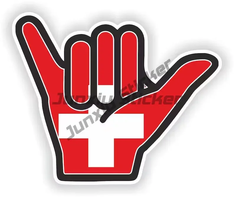 Swiss Confederation Sticker Sw - đánh giá và giá Travel Accessories Car