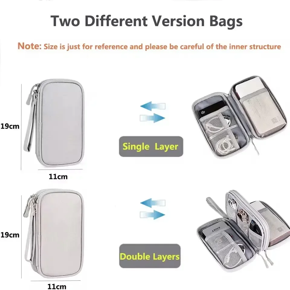 Travel Cable Bag Portable Digi - đánh giá và giá Travel Accessories Bag