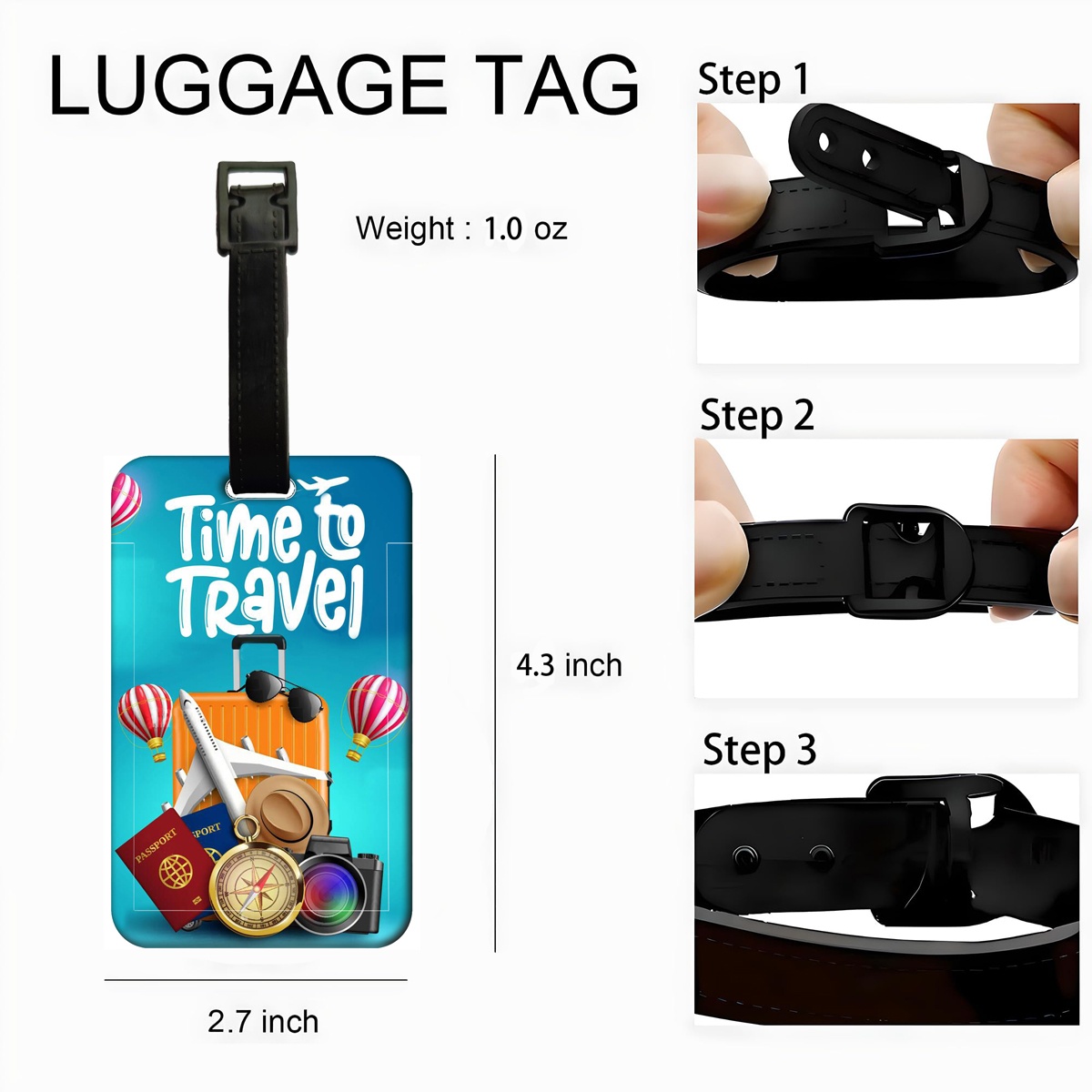 Travel Style Luggage Tag Men W - đánh giá và giá Travel Accessories Unique