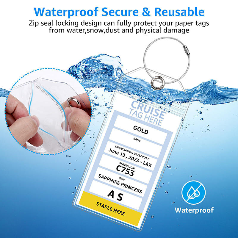 5PCS Vertical Transparent Wate - đánh giá và giá Travel Accessories Unique