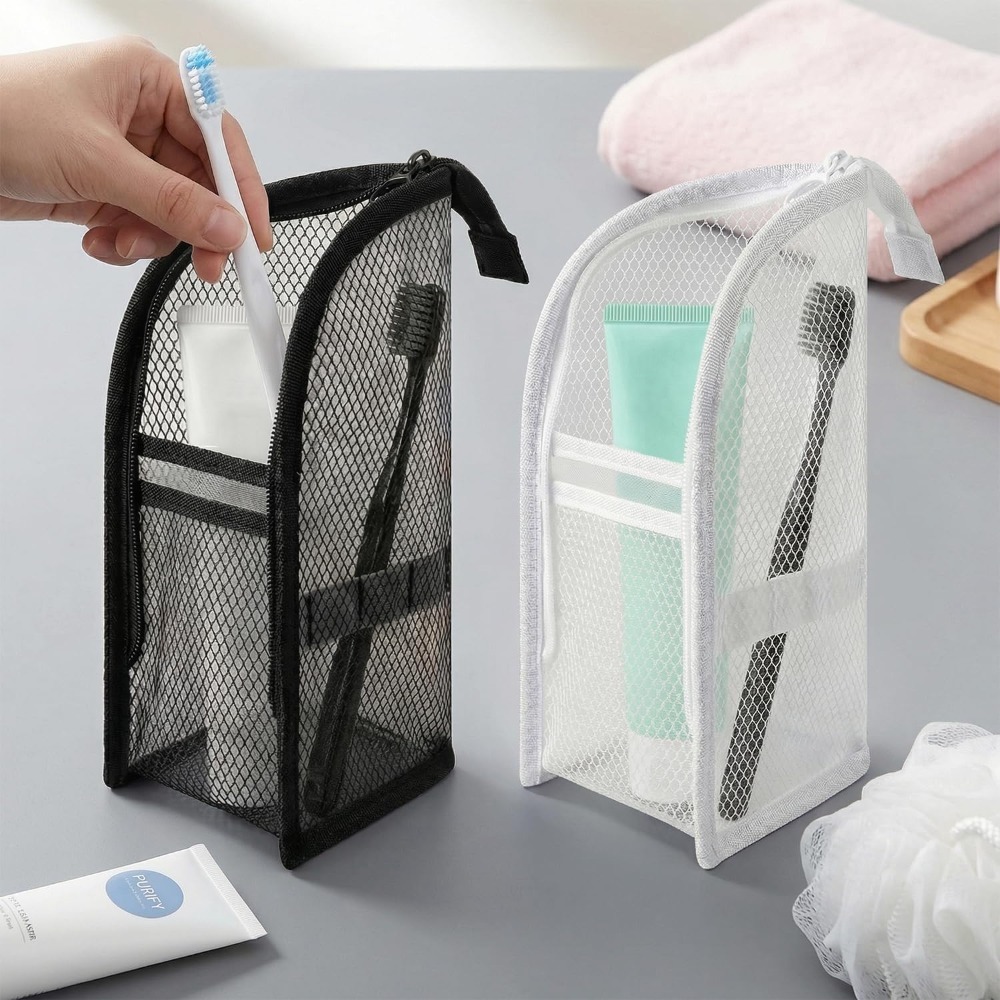 Mesh Toiletry Bag Breathable Q - đánh giá và giá Travel Accessories Bag