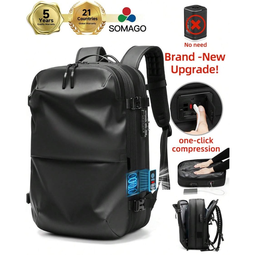 One-Click Expandable Vacuum Co - đánh giá và giá Travel Lock Tsa Approved