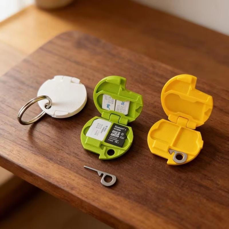 3D Printed Portable SIM & TF C - đánh giá và giá Sim Card Holder Case