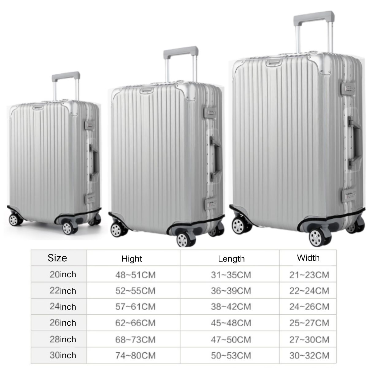 Thicken Clear Luggage Cover Pr - đánh giá và giá Travel Accessories 2022